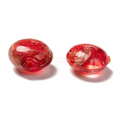 Бусины ручной работы бусины золотого песка&nbsp;SLFG12mmY-1