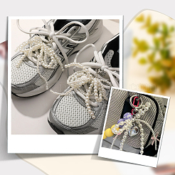 3шт 3 стиля пластиковый жемчужный и акриловый брелок KEYC-HY0001-29