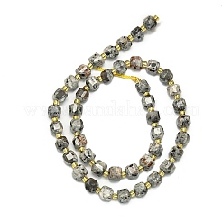 Бусины из натурального сиенита G-I376-D17-01