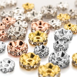 Perline distanziatori strass in ottone&nbsp;RB-FS0001-01