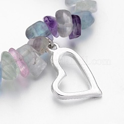 Сплав шарм браслеты&nbsp;BJEW-JB02481-02