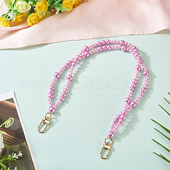 Круглые бусины из АБС-пластика с имитацией жемчуга HJEW-TAC0085