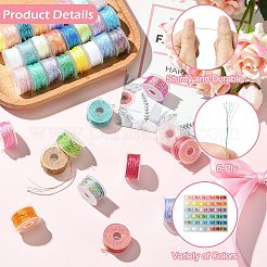 36 рулон 36 цвета 6-слойная полиэстеровая металлизированная нить&nbsp;ST-CJ0042-002