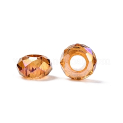 Perle di vetro trasparente europei&nbsp;GPDL-N005-D14mm-A06