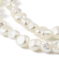 Гальванические оболочки жемчужные бусы пряди BSHE-M036-02A