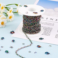 Kit de fabricación de conjunto de joyería de cadena de diy&nbsp;STAS-SZ0002-30
