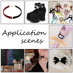 Односторонние бархатные ленты OCOR-WH0080-14E-02