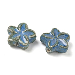 Perles de porcelaine vintage faites à la main&nbsp;PR-NH0003-01C