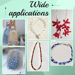 2100 шт. 7 вида стеклянных бусин SEED-HY0001-13