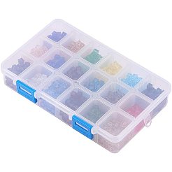 Стеклянные бусины GLAA-PH0007-10