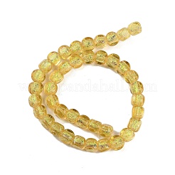 Нити из фольгированных бусин лэмпворк ручной работы&nbsp;FOIL-K003-05F