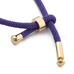 Pulseras de cordón de algodón&nbsp;BJEW-F360-B30