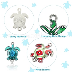 30 шт. печатные звенья/разъемы из сплава&nbsp;ENAM-YW0005-38