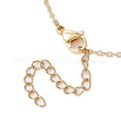 Ожерелья с подвесками из нержавеющей стали 304 NJEW-JN05200-01