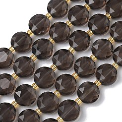 Натуральные ледяные обсидиановые бусинки&nbsp;G-C116-A191-01