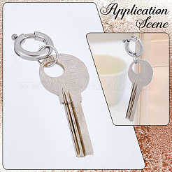 15 шт. 3 стиля пружинных затворных колец из хирургической нержавеющей стали 316&nbsp;STAS-BBC0007-83