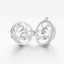 Латунные подвески с ажурной резьбой&nbsp;KK-K173-03S