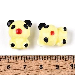 Фарфора ручной работы шарик нити PORC-N011-02D