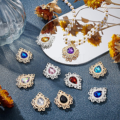 40 шт. 20 стиля кабошонов из цинкового сплава&nbsp;FIND-BC0003-18