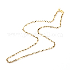 Set di collane con catena rolo in acciaio inossidabile 304&nbsp;NJEW-JN03569