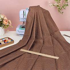 Хлопчатобумажные ткани с рисунком в горошек&nbsp;DIY-WH0622-485A