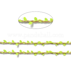 Поделки венок листва зеленые листья лента декоративный&nbsp;LS-OCOR-M007-01B