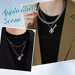 20 шт. 2-цветные эмалевые подвески из платинового сплава&nbsp;FIND-SC0010-64