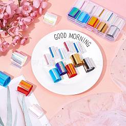 10 цветное украшение для ухода за ногтями из бумаги для домашних животных&nbsp;DIY-CP0003-68