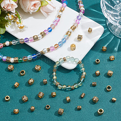 100 pièces 10 styles de perles en alliage de zinc de style tibétain&nbsp;FIND-SP0005-93