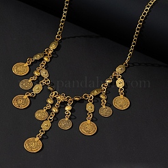 Ожерелья-нагрудники с кисточками из цинкового сплава в этническом стиле для женщин FS-WG93FDD-01