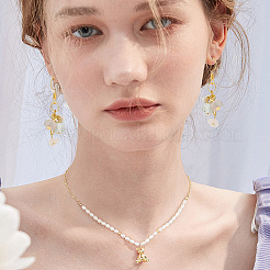 1 нить натуральных бусин морганита G-OC0004-51