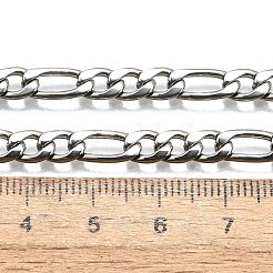 Устойчивые к потускнению модные унисекс ожерелья из нержавеющей стали 304 Figaro STAS-E063-08