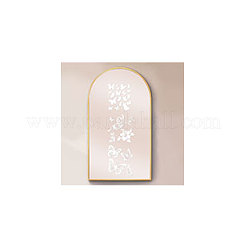 Водонепроницаемые светоотражающие пластиковые зеркальные наклейки DIY-WH0668-006