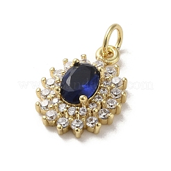 Латунные микро проложить кубического циркония подвески&nbsp;KK-E092-29G-03