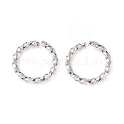Anillos de salto abiertos de acero inoxidable 304 resistentes al deslustre&nbsp;STAS-F191-12P-D