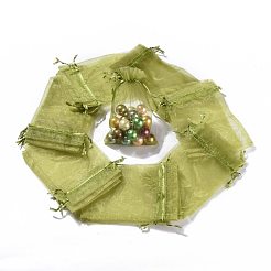 Bolsas de regalo de organza con cordón&nbsp;X-OP-R016-10x15cm-13