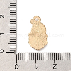 Новогодняя тема сплава эмали подвески FIND-M039-02J