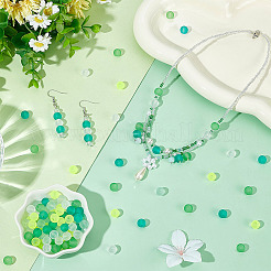 5 цвет прозрачных стеклянных бусин наборы&nbsp;FGLA-PH0001-11B-02