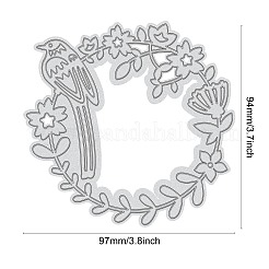 Углеродистая сталь разрезает трафареты DIY-WH0170-065