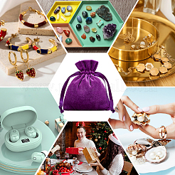 10 шт. бархатные мешочки для хранения&nbsp;TP-BBC0001-12C-03