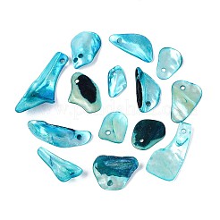 Большие подвески из натуральной ракушки акойя SHEL-D082-13A