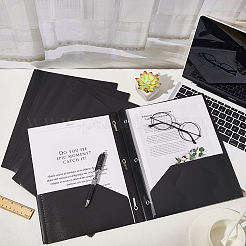 6 шт. полипропиленовые пластиковые папки для файлов&nbsp;AJEW-CP0006-38