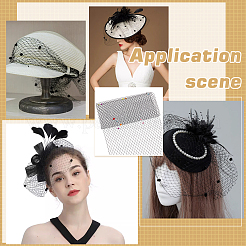 Свадебная фата из полиэстера DIY-WH0622-071A