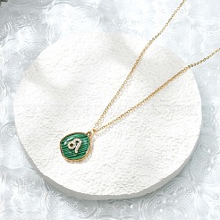 Colliers avec pendentif constellation en acier inoxydable 304 micro pavé de zircones cubiques&nbsp;NJEW-R021-01G-05