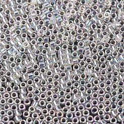 MIYUKIデリカビーズ  シリンダー  日本製シードビーズ  11/0  （db0109)クリスタルアイボリーゴールド光沢  1.3x1.6mm  穴：0.8mm  約10000個/袋  50 G /袋&nbsp;SEED-X0054-DB0109
