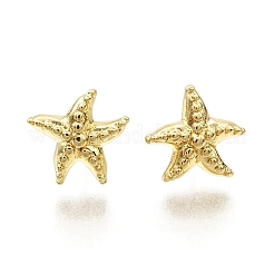 Латунь серьги&nbsp;LS-EJEW-H157-01G-04