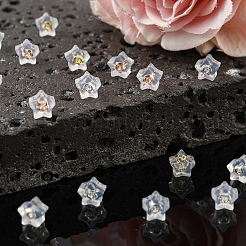 16 шт. 4 цвета силиконовые гайки для ушей SIL-YW0001-01