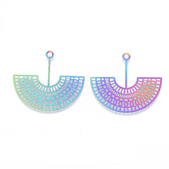 Ионное покрытие (ip) 201 филигранные подвески из нержавеющей стали&nbsp;X-STAS-R102-32