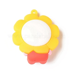 Большие подвески в виде кота из непрозрачной смолы&nbsp;LS-RESI-D065-E01