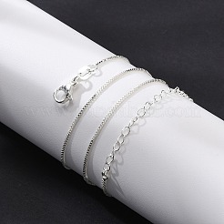 Ожерелья-цепочки из латуни для женщин&nbsp;NJEW-G160-17S